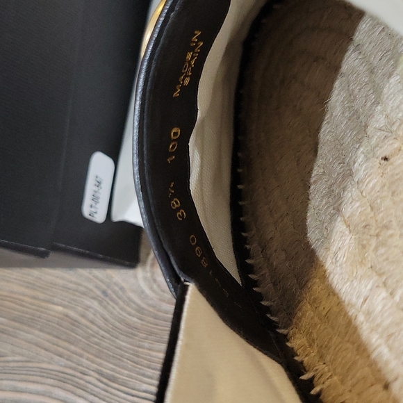 COPY - GUCCI Leather espadrille with Double G - Picture 9 of 9